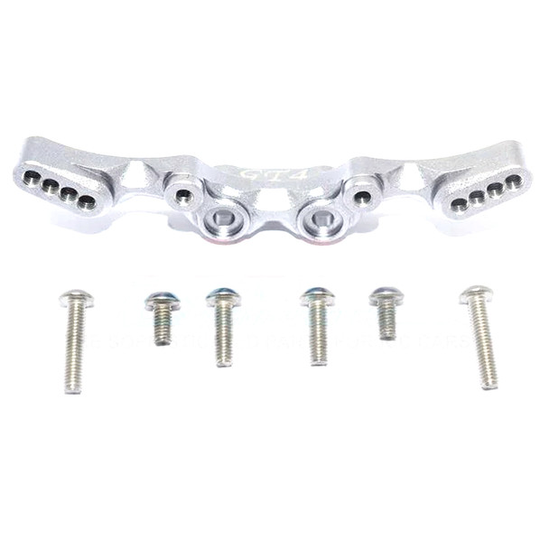 GPM Racing Aluminum Rear Shock Tower Silver for Traxxas Ford GT 4-Tec 2.0