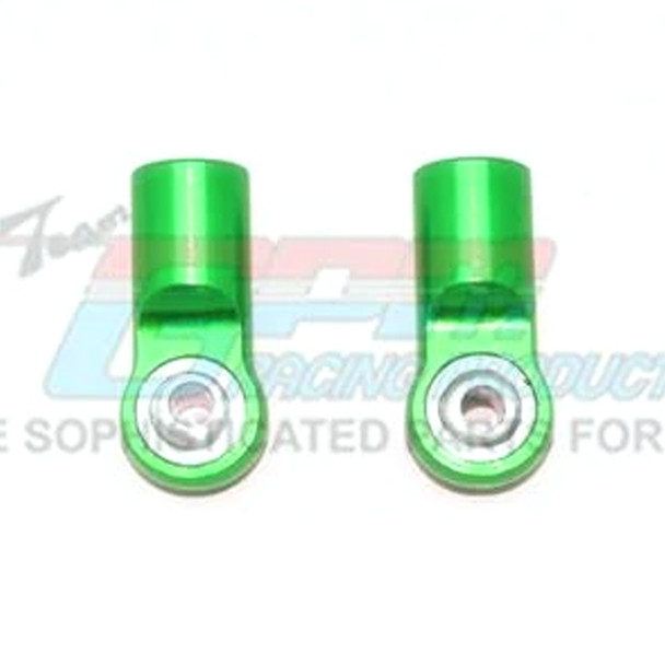 GPM Aluminum Ball Ends for MAK135RAA Opt. Rear Dampers Green : Kraton 6S BLX