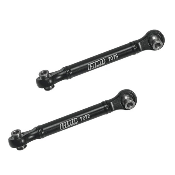 GPM Aluminum 7075 Front Steering Link Rod Black for Arrma 1/8 4WD MOJAVE