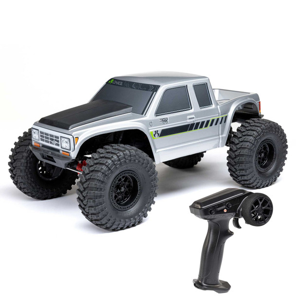 Axial - AXI-2036T1 1/10 SCX10 III Coyote 4X4 RTR Brushed Rock Crawler, Silver