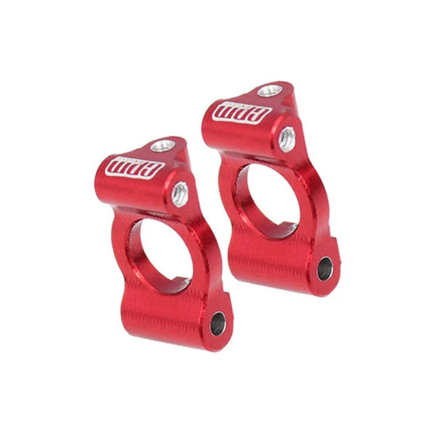 GPM Racing Aluminum 7075 Alloy Front Caster Blocks Red for Losi 1/24 Micro-B