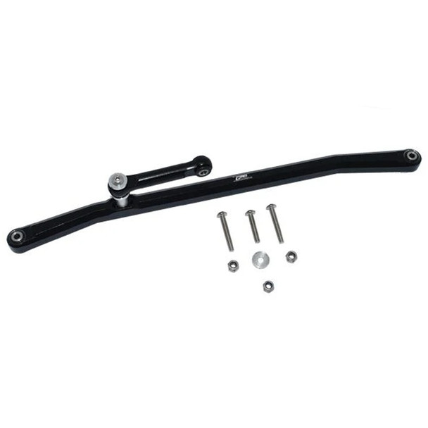GPM Racing Aluminum Front Steering Tie Rods Black : Losi 1/8 LMT