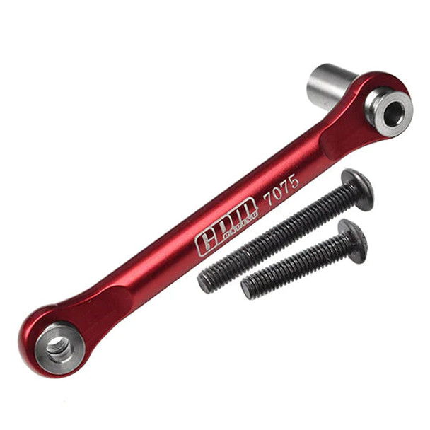 GPM Racing Aluminum 7075-T6 Servo Tie Rod Red for Losi 1/10 Lasernut U4