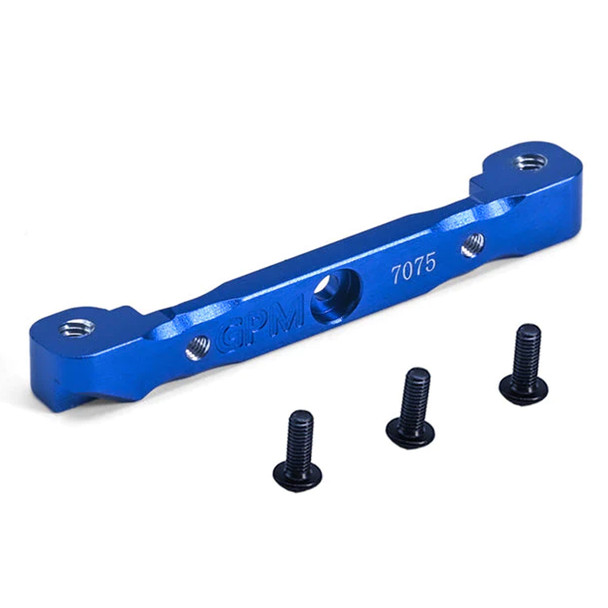 GPM Aluminum 7075 Front Upper Suspension Mount Blue for Arrma 1/8 Kraton/Outcast