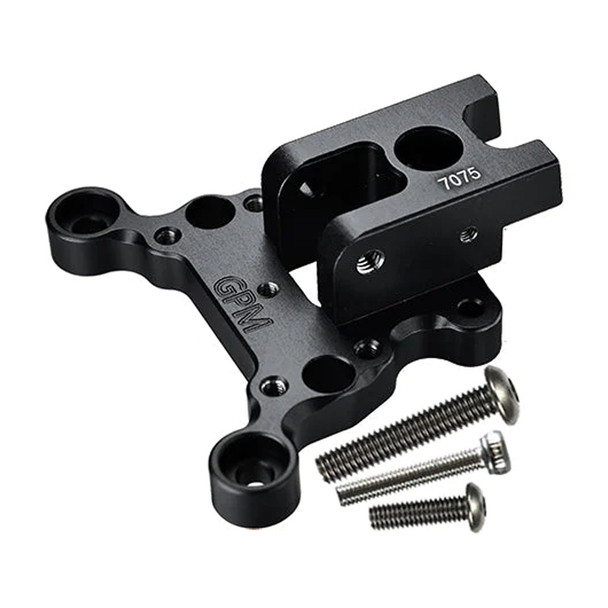 GPM Aluminum 7075-T6 Center Brace Front Mount Black for Arrma 6S Kraton/Outcast