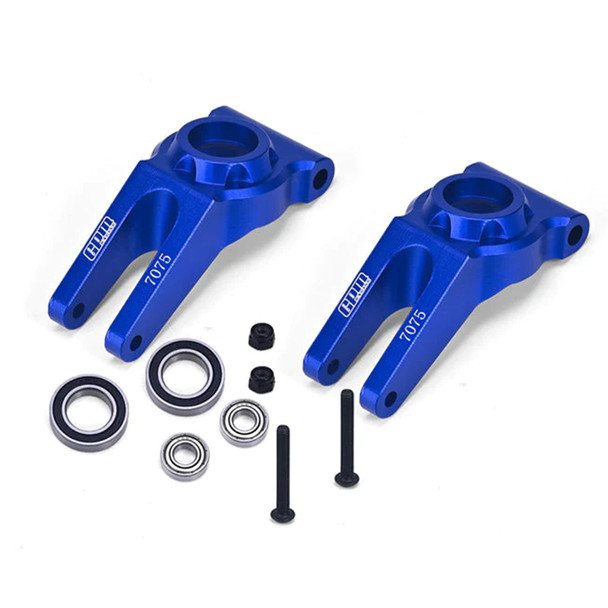 GPM Aluminum 7075 Rear Hub Blue for Arrma 1/10 Gorgon / Senton / Vorteks