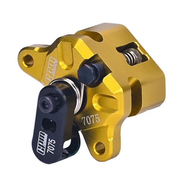 GPM Racing Aluminum 7075 Front Brake Disc Caliper Gold for Losi 1/4 Promoto-MX