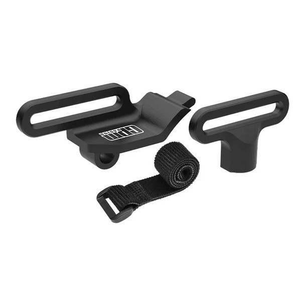 GPM Alum 7075 Alloy Retainer Battery Hold-Down Black for Traxxas 1/16 Mini Maxx