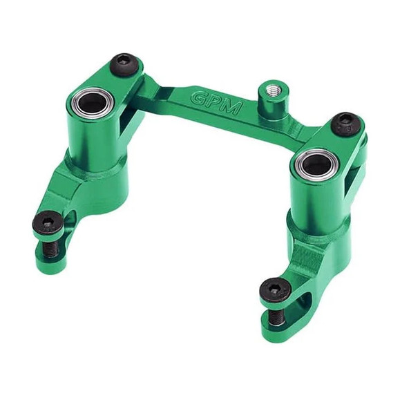 GPM Aluminum 7075 Alloy Front Bellcrank Steering Green for Traxxas 1/16 Mini Maxx