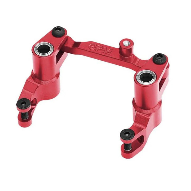 GPM Aluminum 7075 Alloy Front Bellcrank Steering Red for Traxxas 1/16 Mini Maxx