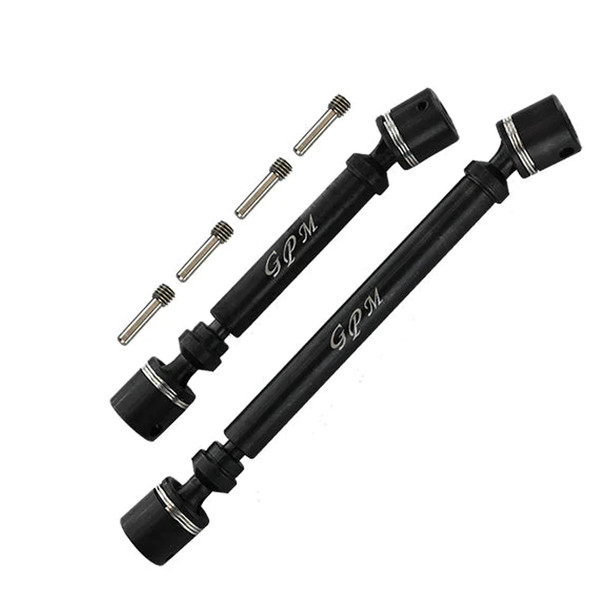 GPM Medium Carbon Steel Front + Rear CVD Drive Shaft for Axial 1/18 UTB18 Capra