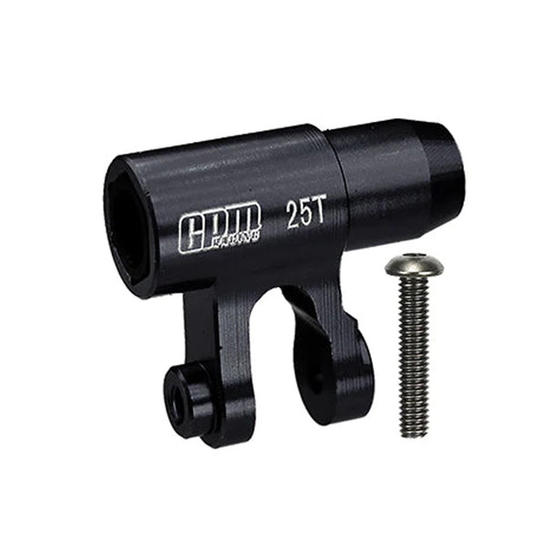 GPM Aluminum 6061-T6 Standard 25T Steering Servo Horn Black for Traxxas X-Maxx