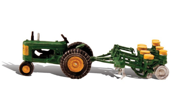 Woodland Scenics Tractor & Planter Autoscene HO Railroad Train Vehicle AS5565