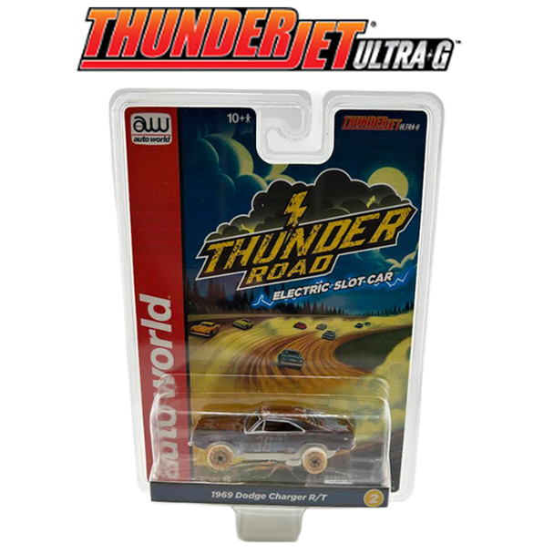 Auto World Thunderjet 1969 Dodge Charger iWheels HO Scale Slot Car
