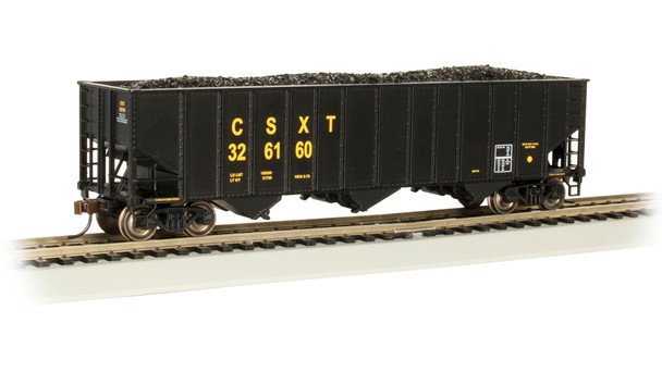 Bachmann 18705 Bethlehem Steel 100 Ton 3 Bay Hopper - CSX #326160 HO Scale