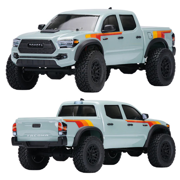 Carisma 88668 SCA-1E 2.1 Rolling Chassis Kit w/Toyota Tacoma TRD PRO Luna Rock Grey