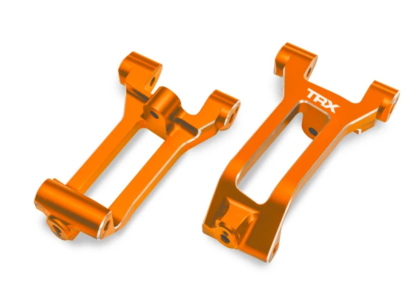 Traxxas 10932-ORNG Left/Right Aluminum Caster Blocks (C-hubs) Orange for Sand Car