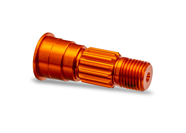 Traxxas 10953-ORNG Aluminum Front Stub Axle Orange for Pro Scale Sand Car