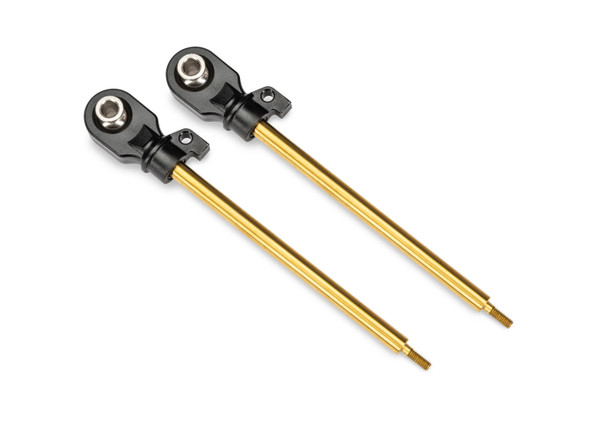 Traxxas 10964T 110mm GT-Maxx TiN-Coated Steel Shock Shafts (2) for Pro Scale Sand Car