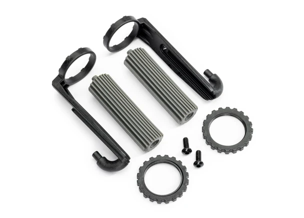 Traxxas 10966-GRAY Front Shock Reservoirs Set (2) for Sand Car