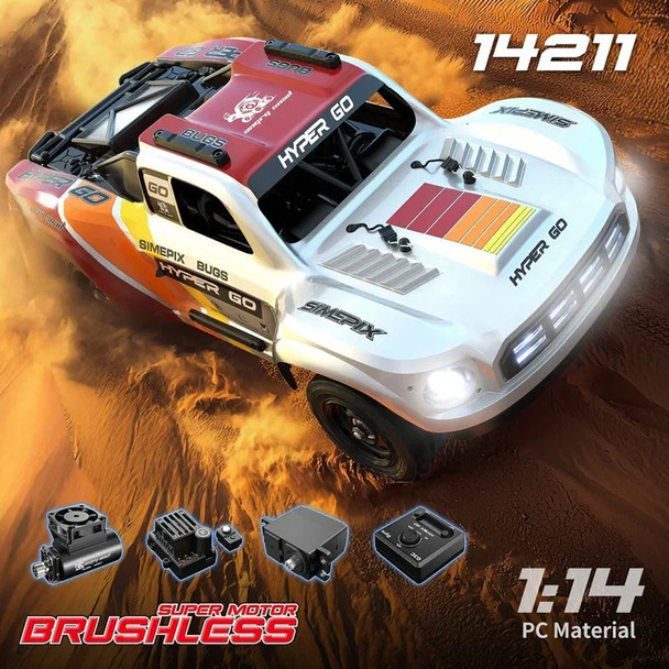 MJX RC 14211 Hyper Go 1/14 Brushless Short Course Truck