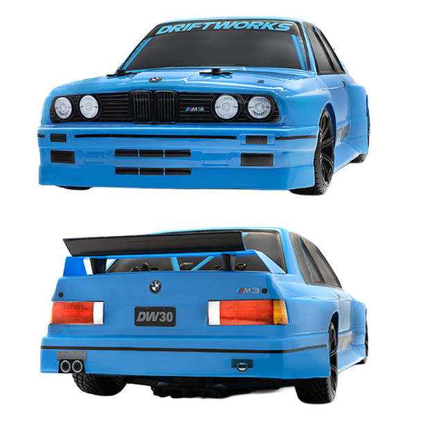 HPI 160422 1/10 Sport 3 Drift BMW M3 E30 Body Driftworks 4WD Drift Car