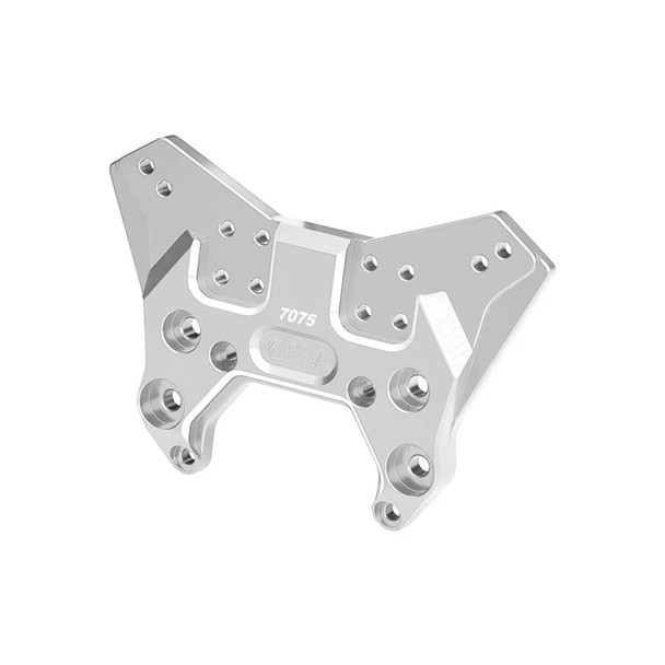GPM Aluminum 7075 Alloy Front Shock Tower Silver for Arrma 1:7 MOJAVE 6S EXB
