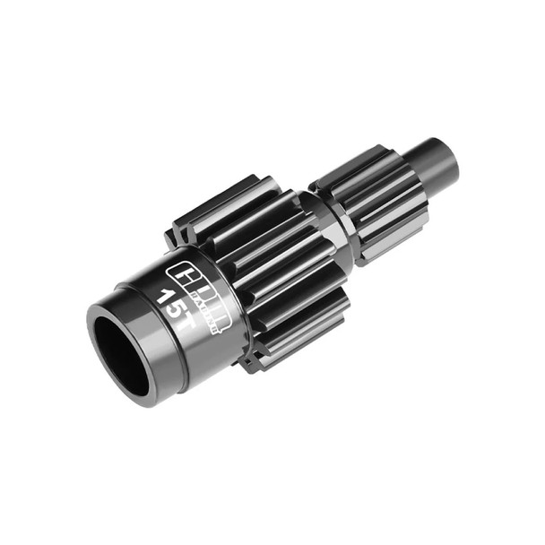 GPM High Carbon Steel 15T Transmission Top Gear for Traxxas Pro Scale Sand Car