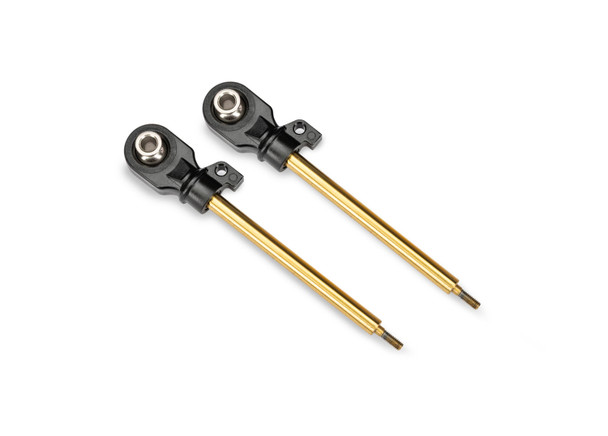 Traxxas 10963T 72mm GT-Maxx TiN-Coated Steel Shock Shafts (2) for Pro Scale Sand Car