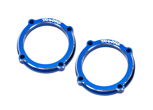 Traxxas 10969-BLUE Aluminum LED Light Pod Retainers (2) for Pro Scale Sand Car
