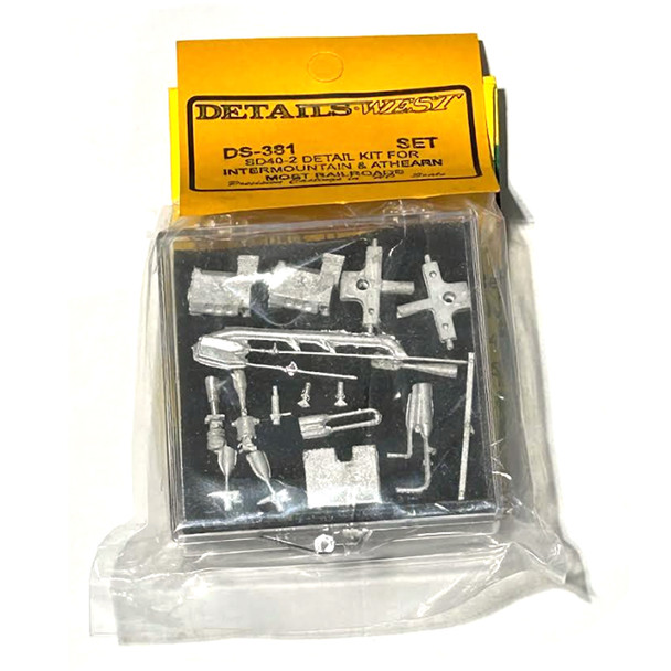 Details West DS-381 SD40-2 Detail Kit for Intermountain & Athearn Units HO Scale