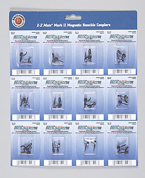 Bachmann E-Z Mate II Coupler Under Shank Medium (12 Pairs) HO 78028