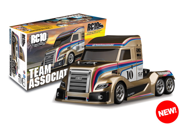 Associated 30143 RC10 American Custom Semitruck 6x6 Metallic Kit