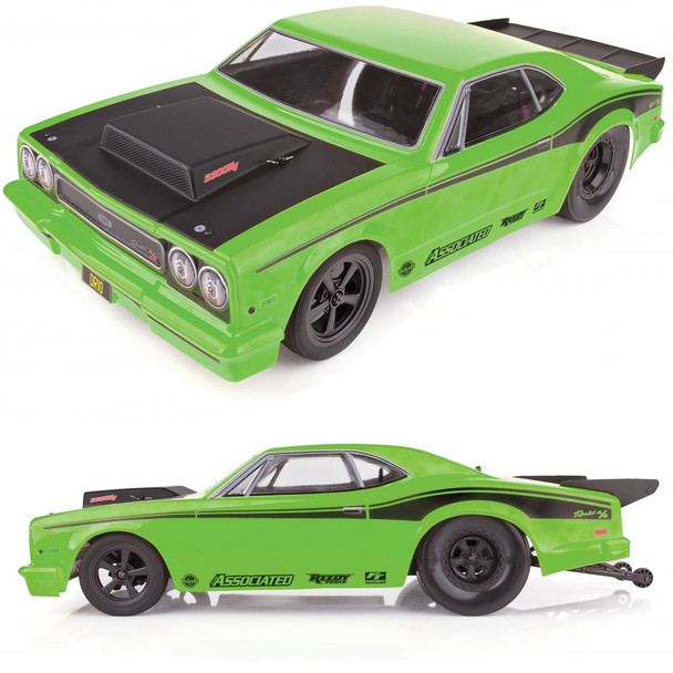 Associated 70026 DR10 1/10 2WD Brushless Drag Race Car RTR Green