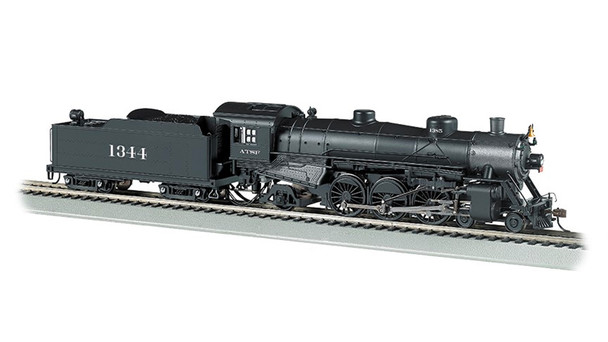 Bachmann 52901 USRA 4-6-2 Light Pacific Santa Fe # 1344 DCC Ready Locomotive HO Scale