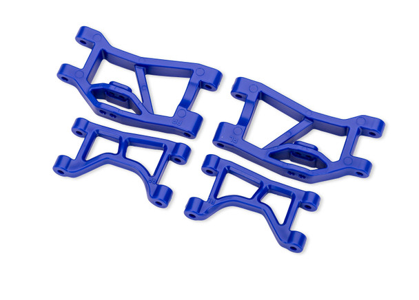 Traxxas 10830-BLUE Rear Upper & Lower Suspension Arms (L&R) for Mini Slash 4x4/Mini Rally
