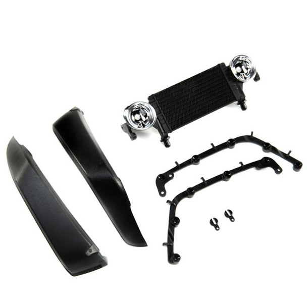 Axial AXI230020 Radiator & Front Fenders / Jeep JLU : SCX10 III