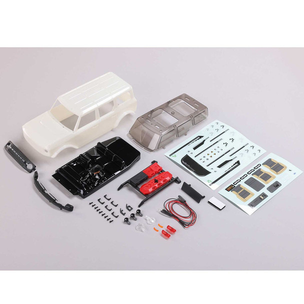 Axial AXI200009 White Body : SCX24 Ford Bronco