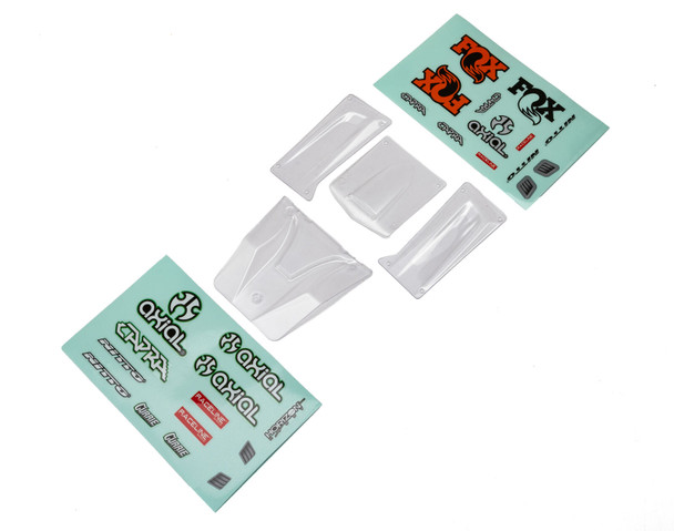 Axial AXI210001 Clear Body Panel Set for 1/18 UTB18 Capra
