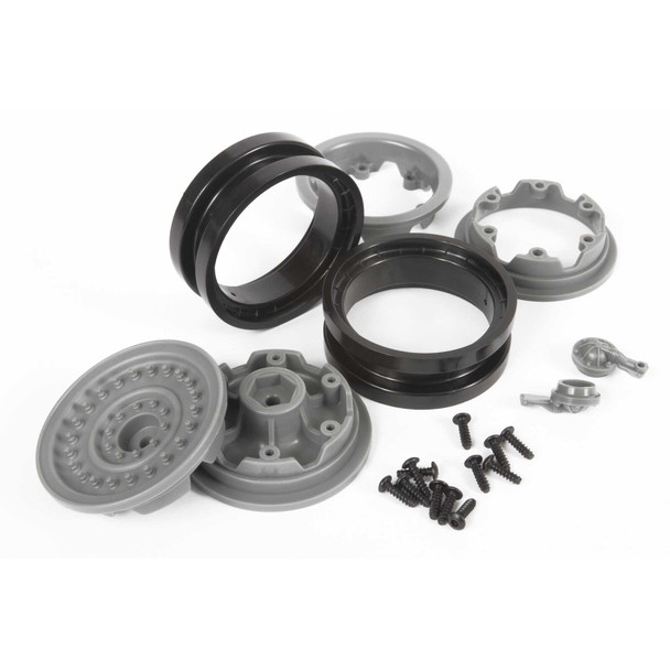 Axial AXI43005 1/10 MW19 1.9 Beadlock Wheels 12mm Hex Gray (2)