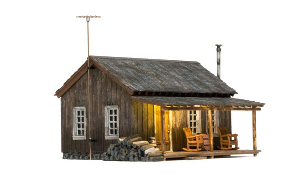 Woodland Scenics BR5869 Rustic Cabin O Scale