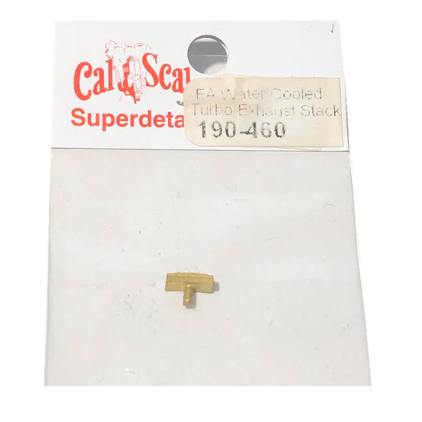 Cal Scale 190-460 ALCO FA Water-Cooled Turbo Exhaust Stack HO Scale