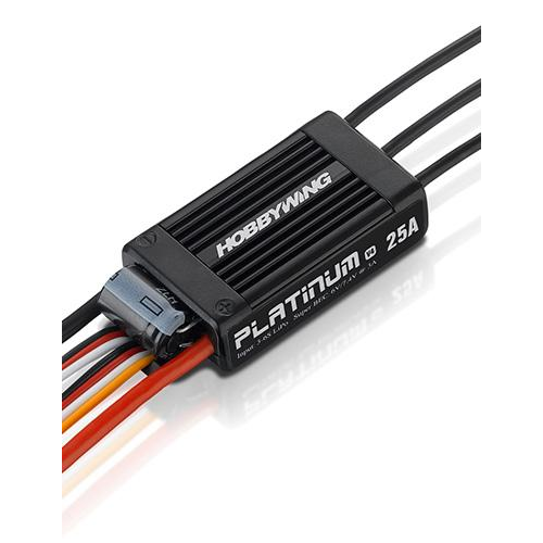 Hobbywing 30204200 Platinum Pro 25A V4 ESC : 250 Class Helis