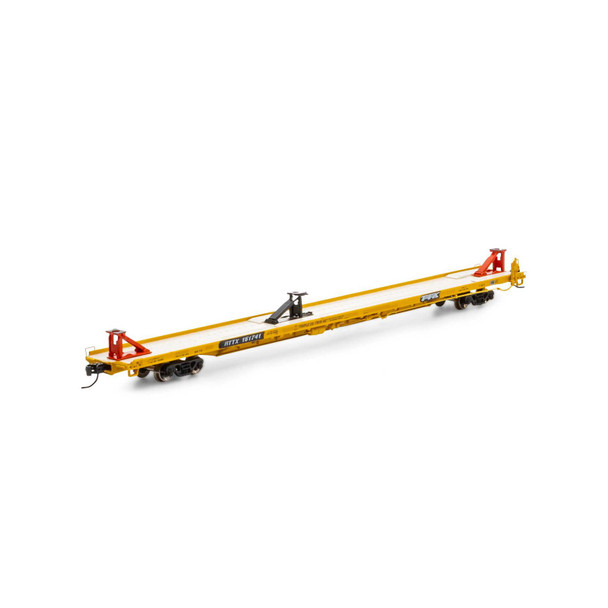Athearn ATH14352 F89F Trailer, RTTX/Yellow 1991 Logo #151741 Freight Cars N Scale