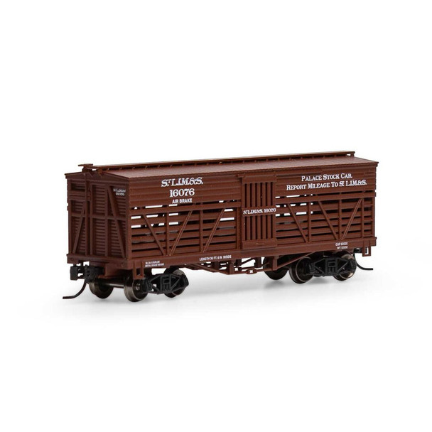 Athearn ATH5254 36' Old Time Stock Freight Car SLIM&S #16076 N Scale