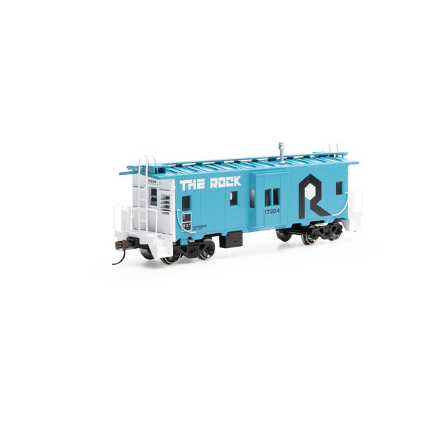 Athearn ATH90328 Bay Window Caboose - ROCK #17204 HO Scale