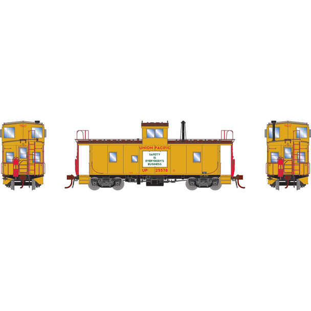 Athearn ATHG78561 CA-8 Early Caboose w/ Lights Union Pacific #25578 HO Scale