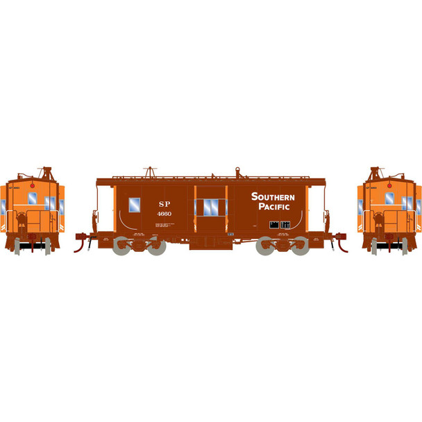 Athearn ATHG78592 C-50-8 ICC Caboose w/ Lights - Southern Pacific #4660 HO Scale