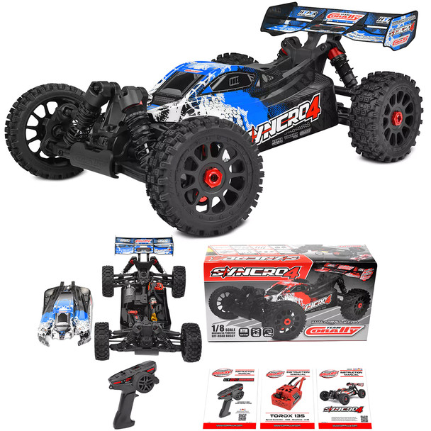 Corally 1/8 SYNCRO-4 4WD Off-Road RTR Brushless Buggy Blue