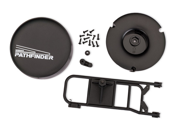 Traxxas 11023 Replica Spare Tire w/ Mount for TRX-4 Nissan Pathfinder